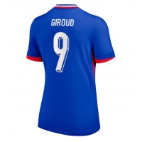 France Olivier Giroud #9 Replica Home Shirt Ladies Euro 2024 Short Sleeve